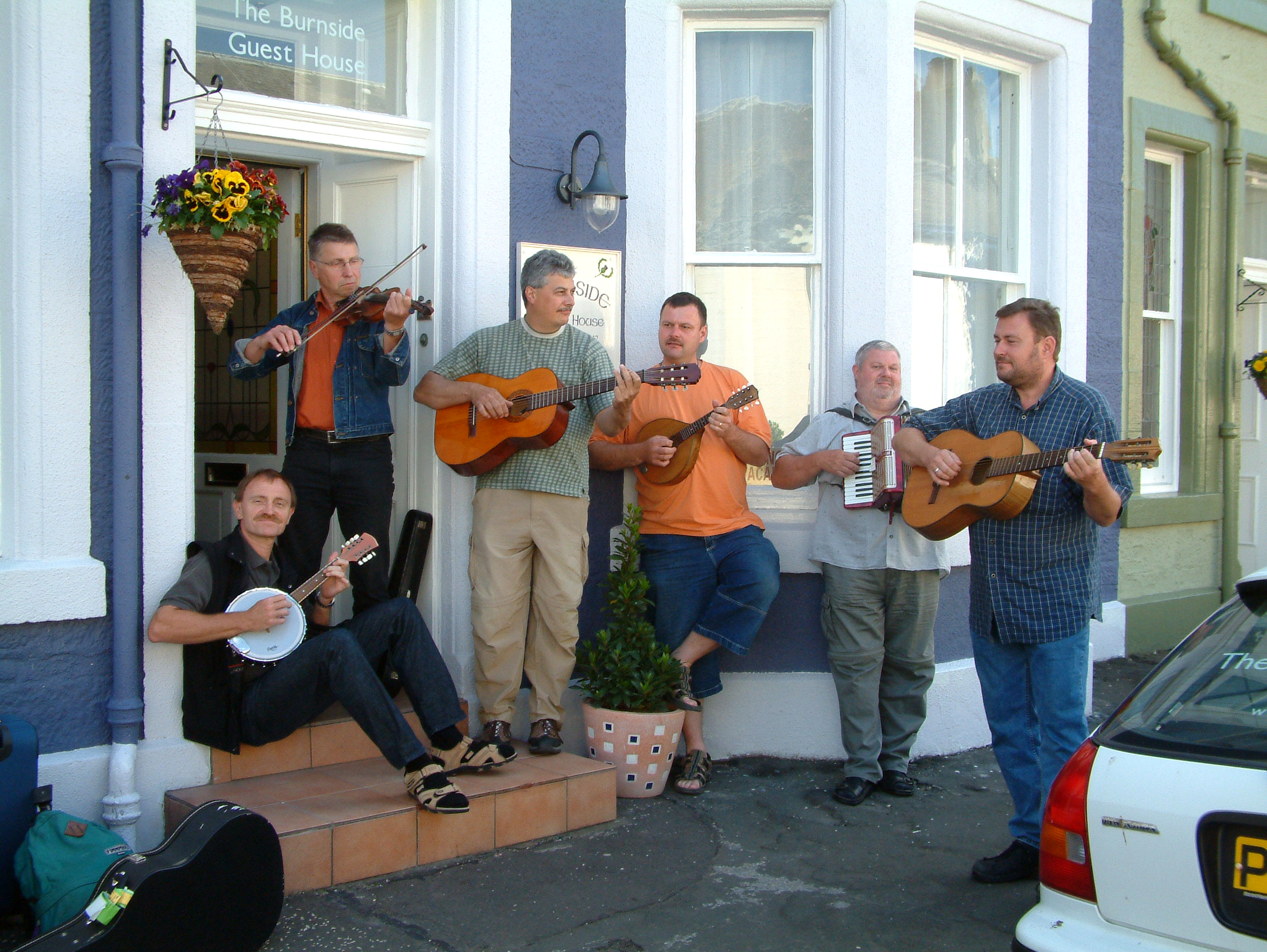 Strassenmusik Schottland